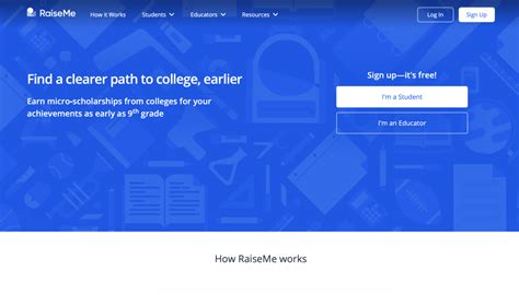 scholarship website.